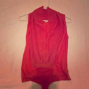 Pink sleeveless bodysuit - NYC Eva Mendez